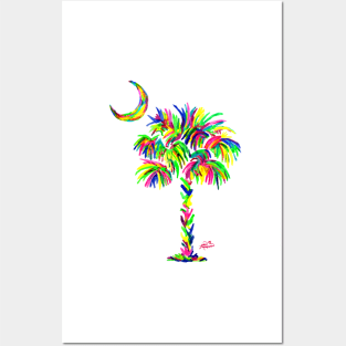 South Carolina is Simply Amazing Palm Tree Posters and Art